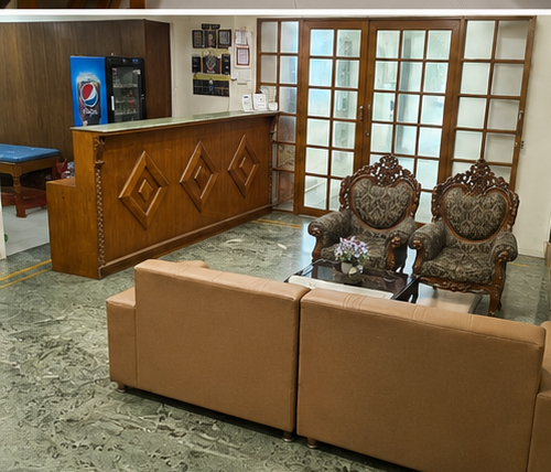 Megha Residency reception